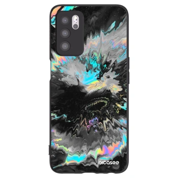 Picasee silikonski črni ovitek za OPPO A16s - Magnetic