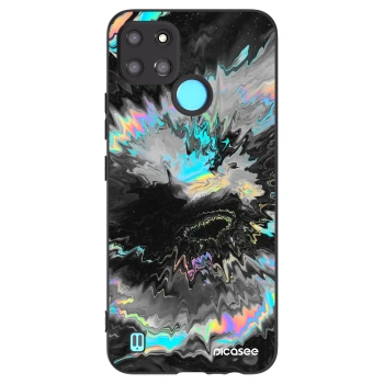 Picasee silikonski črni ovitek za Realme C21Y - Magnetic