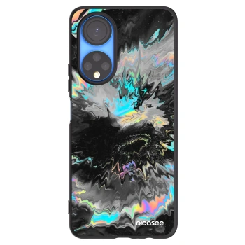 Picasee silikonski črni ovitek za Honor X7 - Magnetic