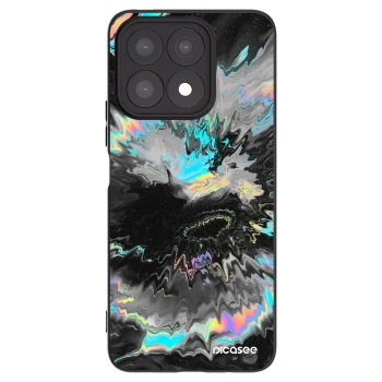 Picasee silikonski črni ovitek za Honor X8a - Magnetic