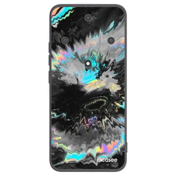 Picasee silikonski črni ovitek za Honor Magic5 Lite 5G - Magnetic