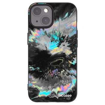 Picasee silikonski črni ovitek za Apple iPhone 15 - Magnetic