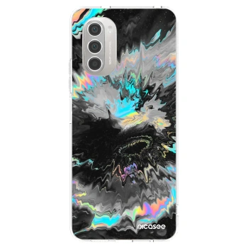 Picasee silikonski prozorni ovitek za Motorola Moto G51 - Magnetic