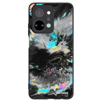 Picasee silikonski črni ovitek za Honor X7a - Magnetic