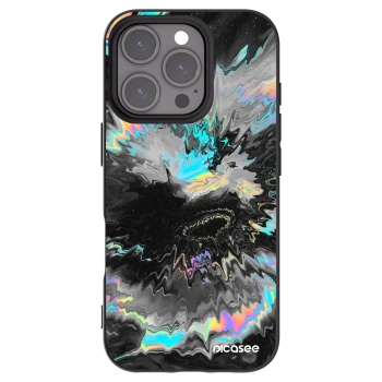 Picasee silikonski črni ovitek za Apple iPhone 16 Pro - Magnetic