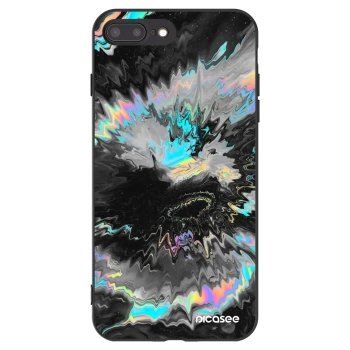 Picasee silikonski črni ovitek za Apple iPhone 8 Plus - Magnetic