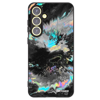 Picasee silikonski črni ovitek za Samsung Galaxy S24 FE S721B - Magnetic