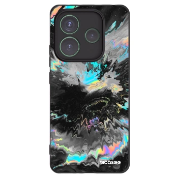 Picasee silikonski črni ovitek za Xiaomi Redmi Note 14 5G - Magnetic