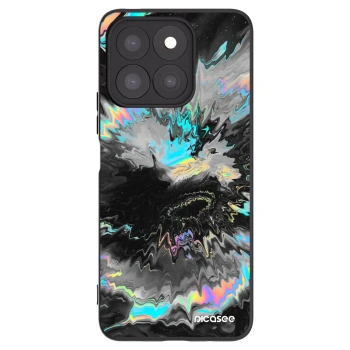 Picasee silikonski črni ovitek za Honor X8c - Magnetic