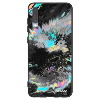 Picasee silikonski črni ovitek za Samsung Galaxy A70 A705F - Magnetic