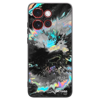Picasee silikonski črni ovitek za Motorola Edge 60 Neo 5G - Magnetic