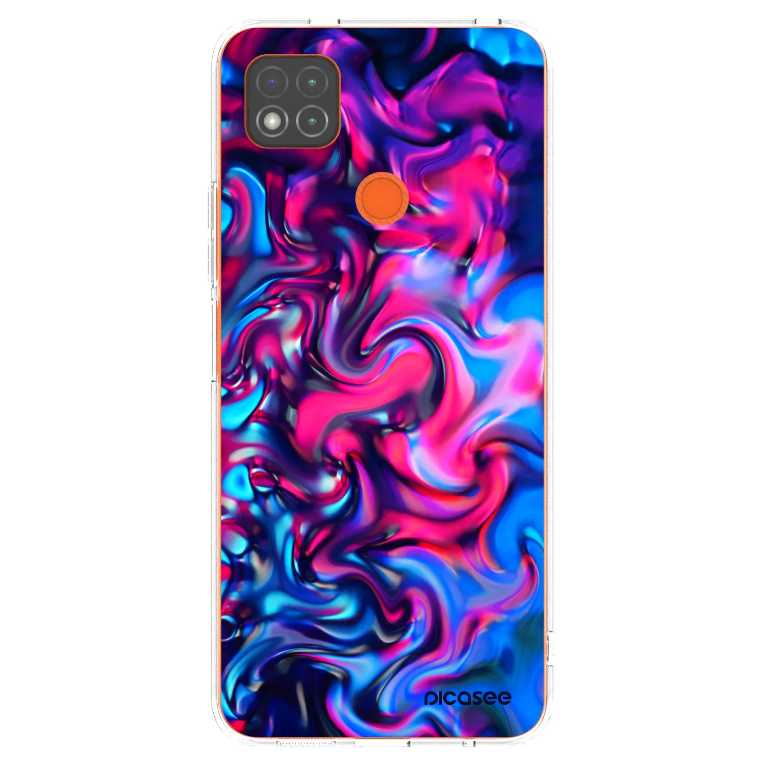 Picasee silikonski prozorni ovitek za Xiaomi Redmi 9C - Redlight