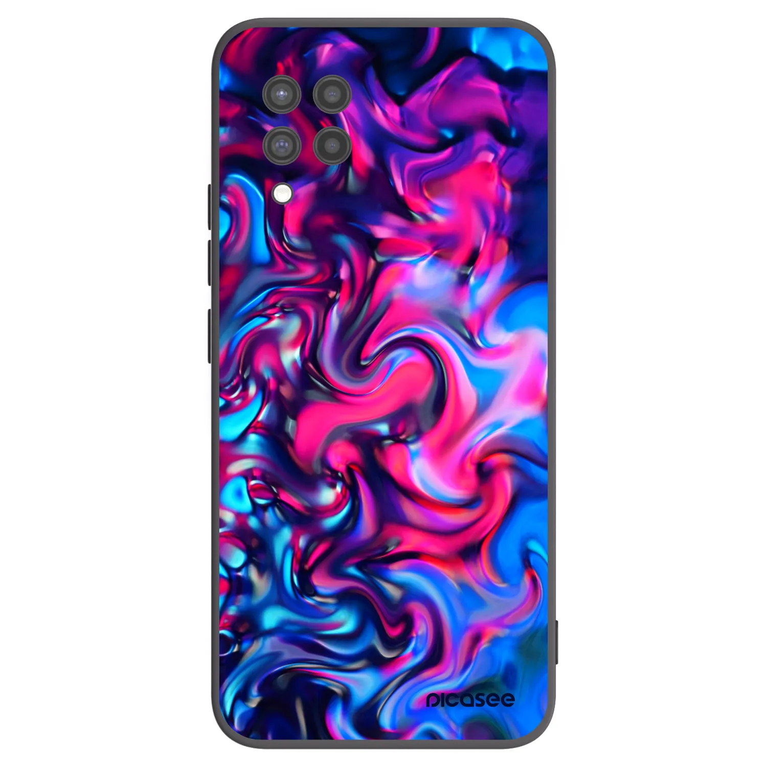 Picasee silikonski črni ovitek za Samsung Galaxy A42 A426B - Redlight