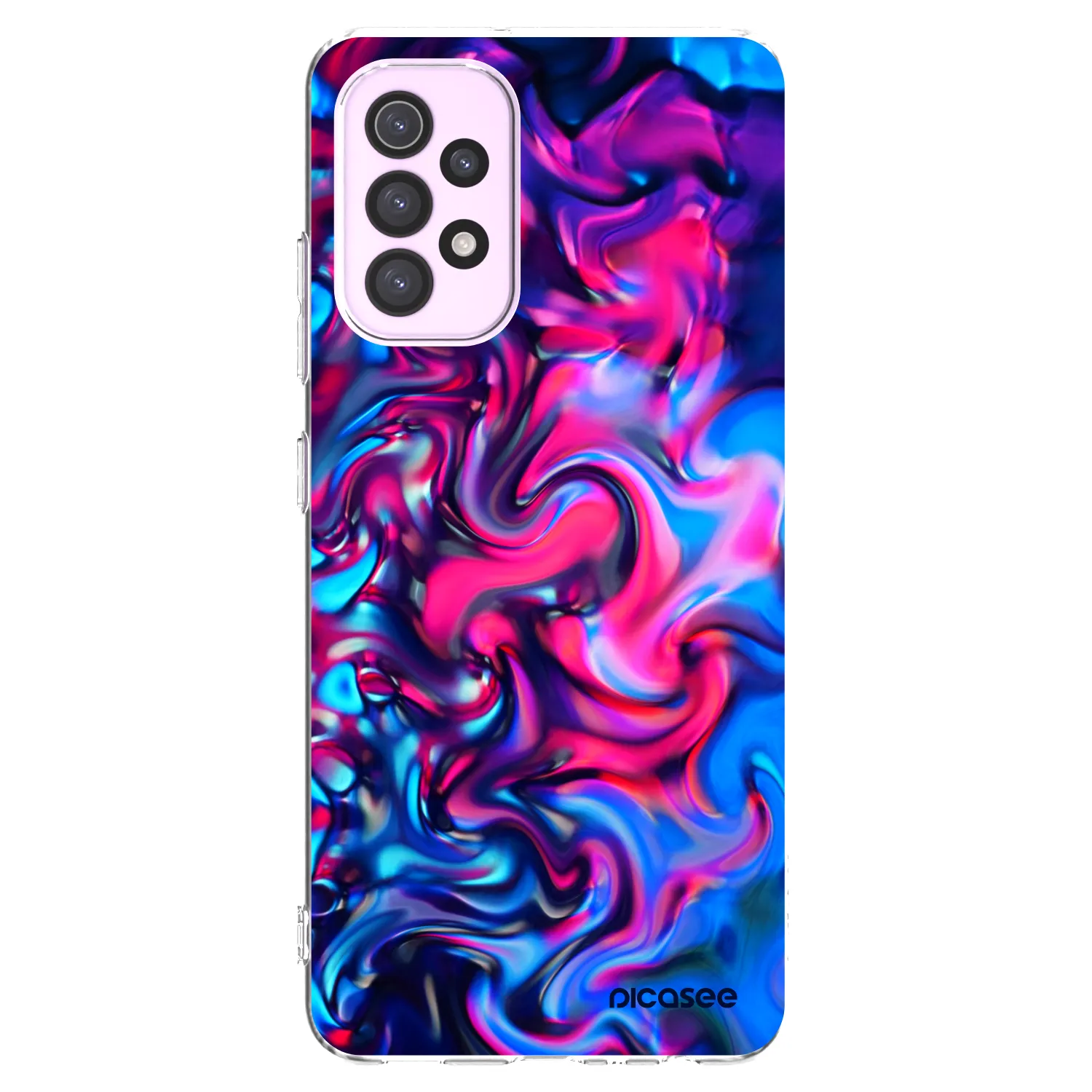 Picasee silikonski prozorni ovitek za Samsung Galaxy A32 5G A326B - Redlight