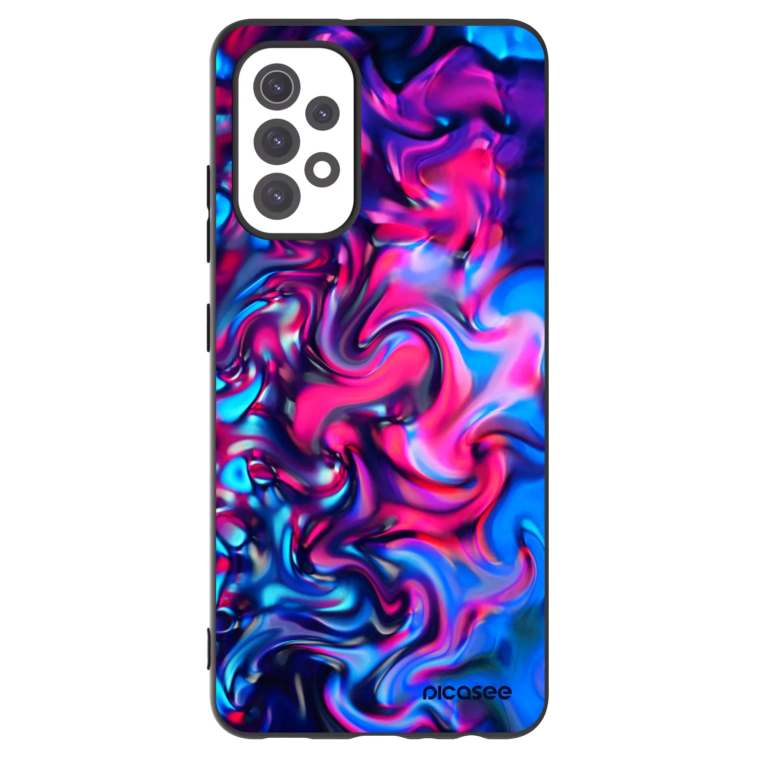 Picasee silikonski črni ovitek za Samsung Galaxy A32 5G A326B - Redlight