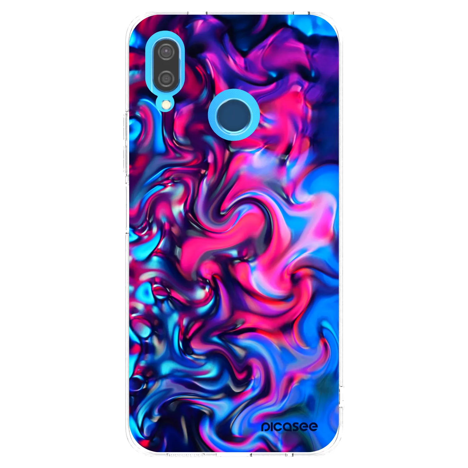 Picasee silikonski prozorni ovitek za Huawei P20 Lite - Redlight