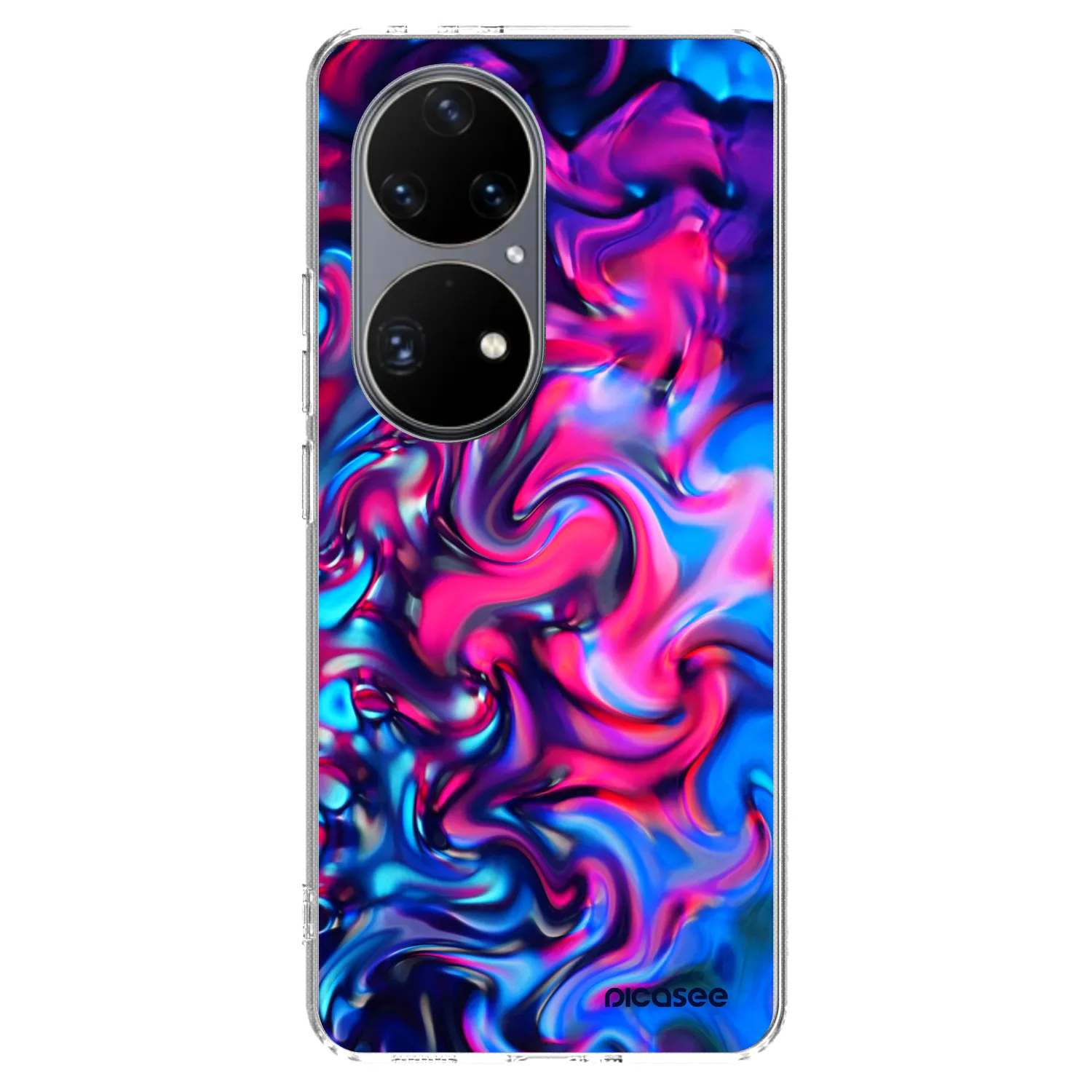 Picasee silikonski prozorni ovitek za Huawei P50 - Redlight