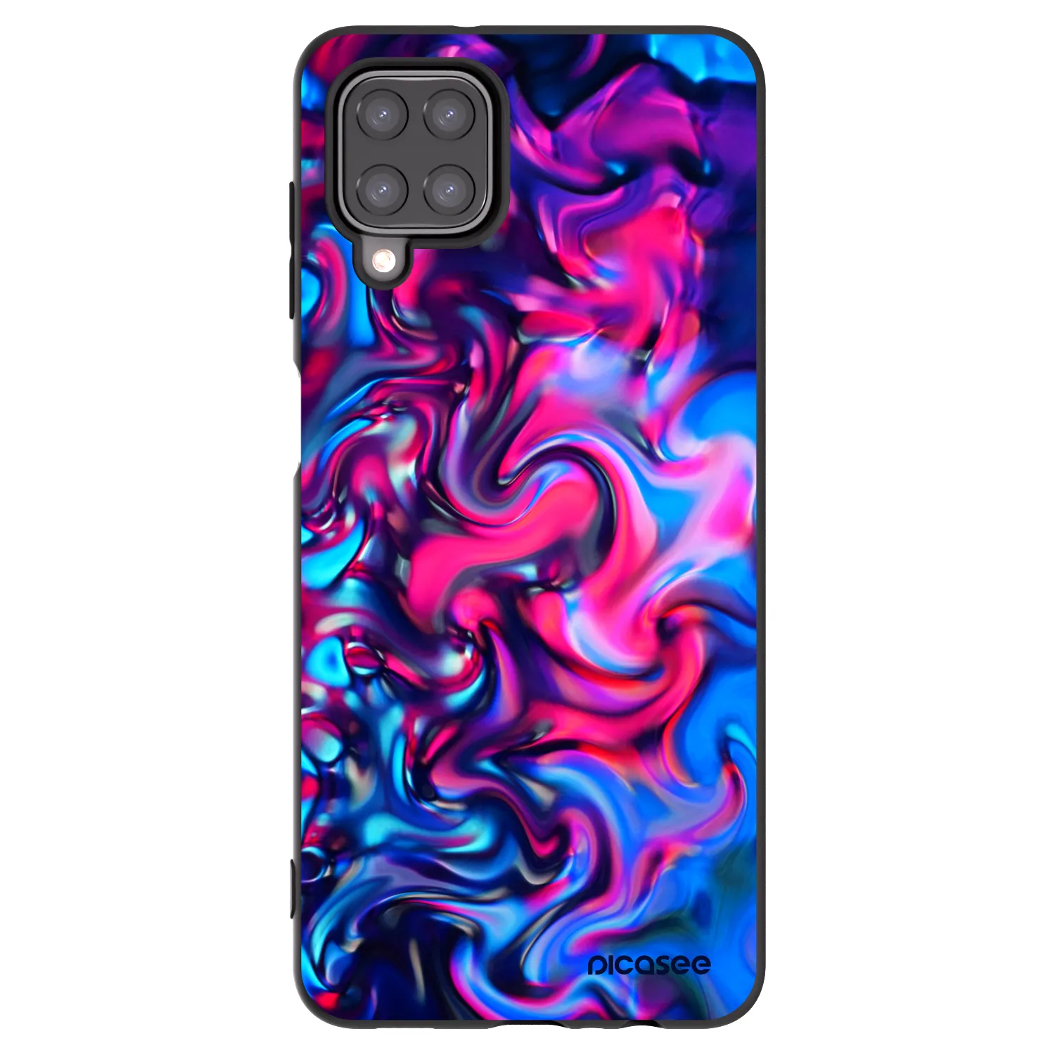 Picasee silikonski črni ovitek za Samsung Galaxy M12 M127F - Redlight