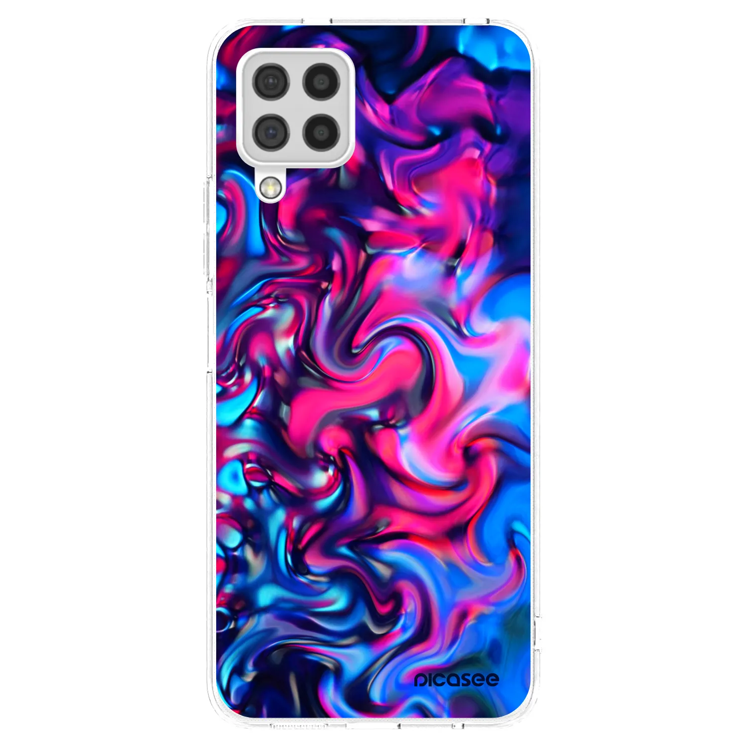 Picasee silikonski prozorni ovitek za Samsung Galaxy A22 A225F 4G - Redlight