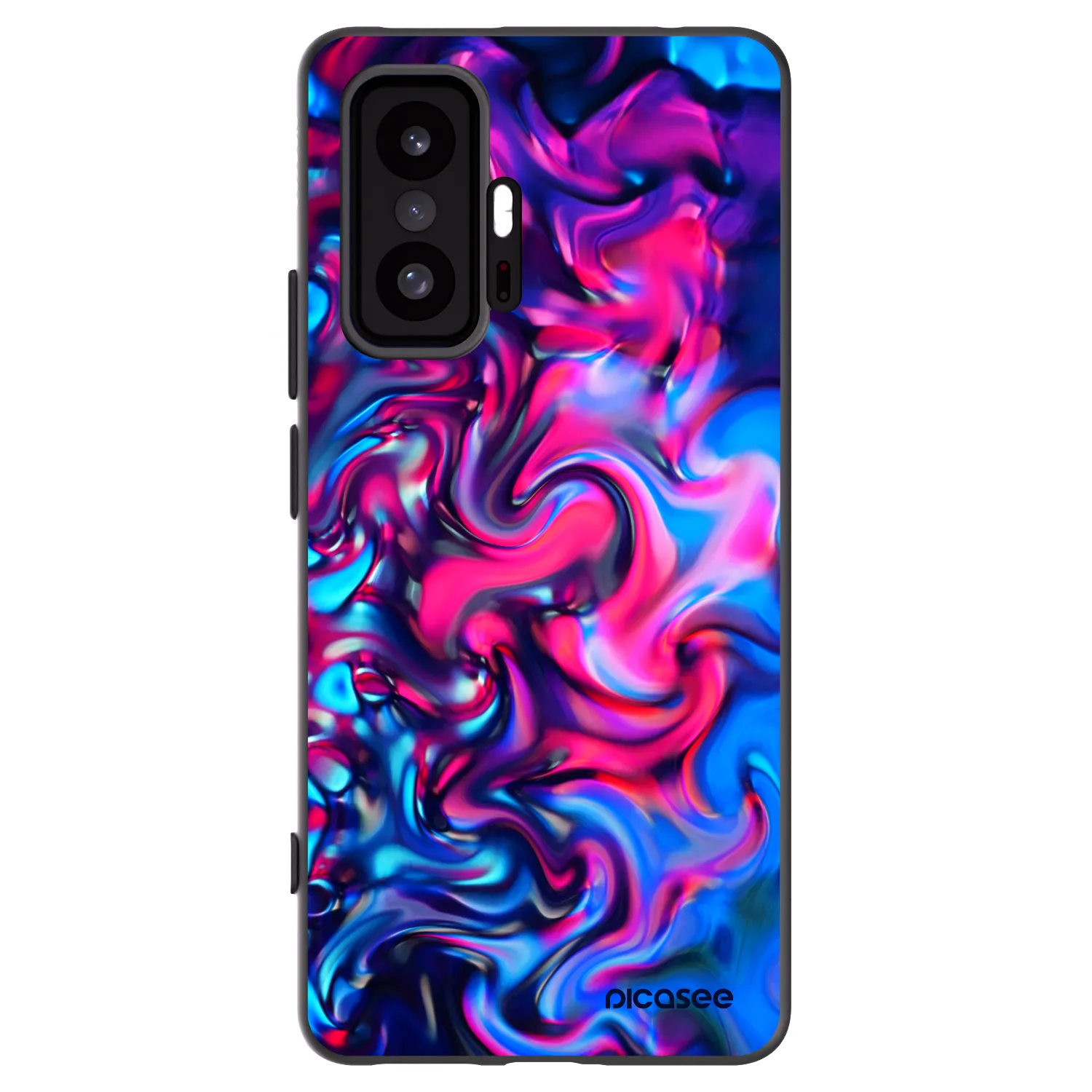 Picasee silikonski črni ovitek za Xiaomi 11T - Redlight
