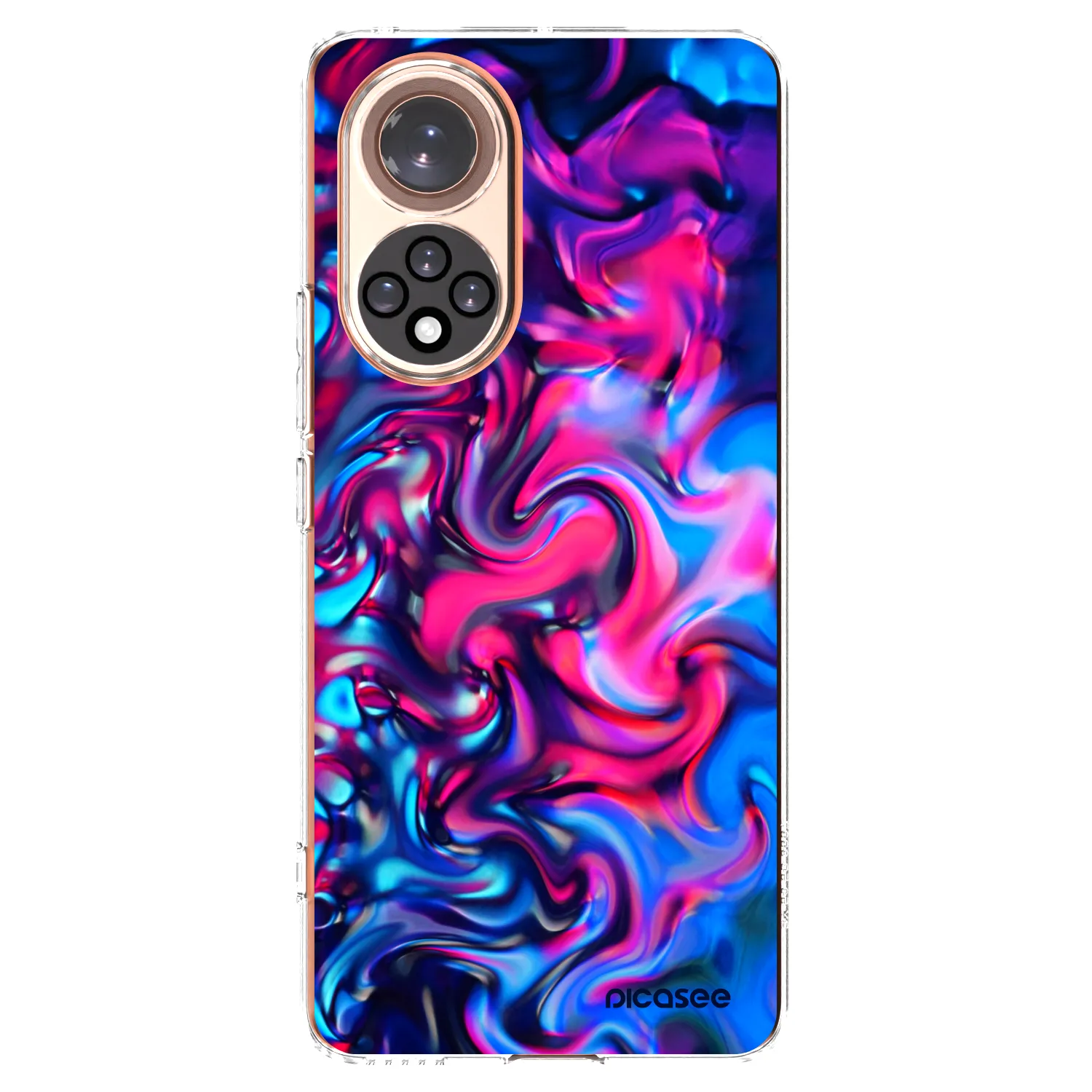 Picasee silikonski prozorni ovitek za Huawei Nova 9 - Redlight