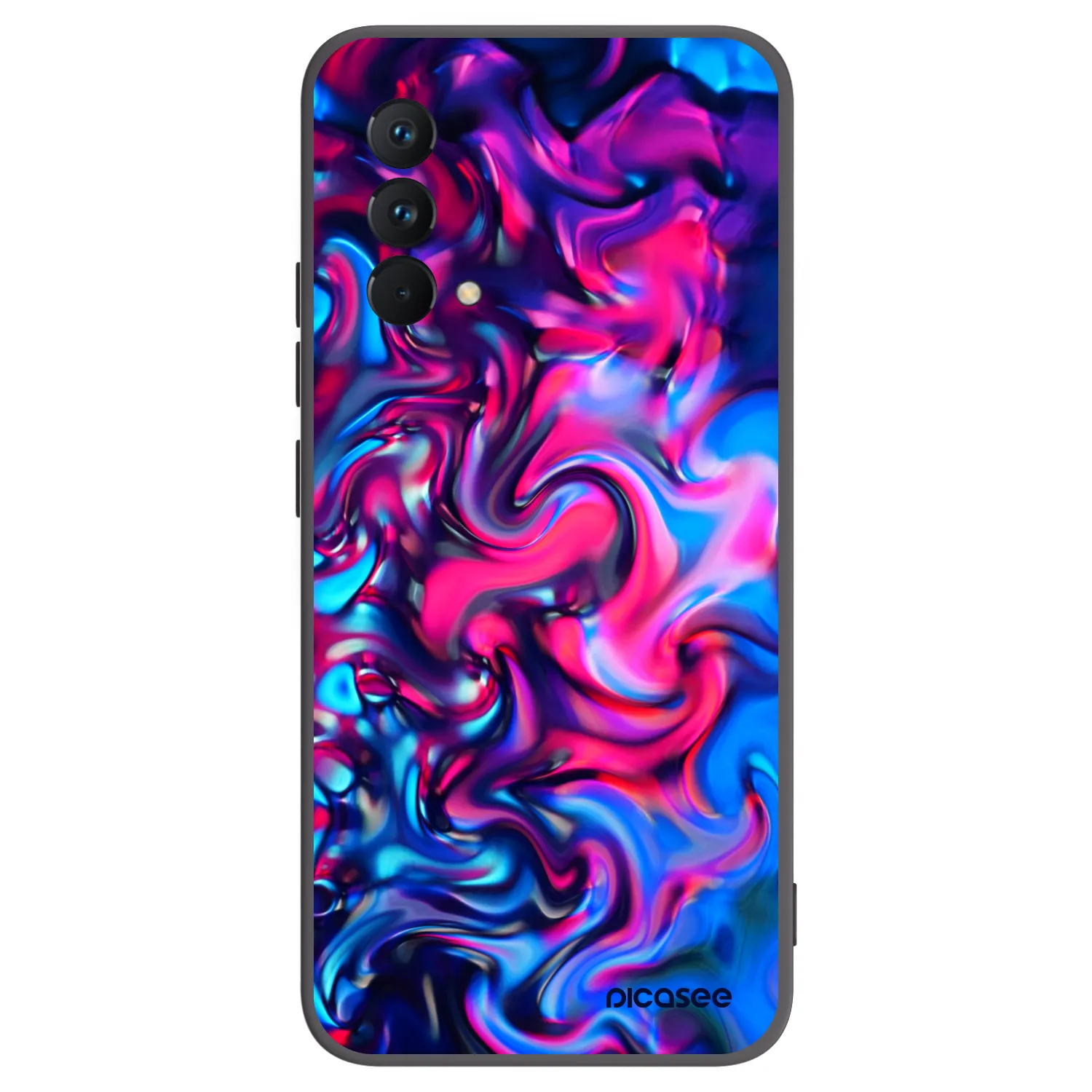 Picasee silikonski črni ovitek za Realme GT Master Edition 5G - Redlight