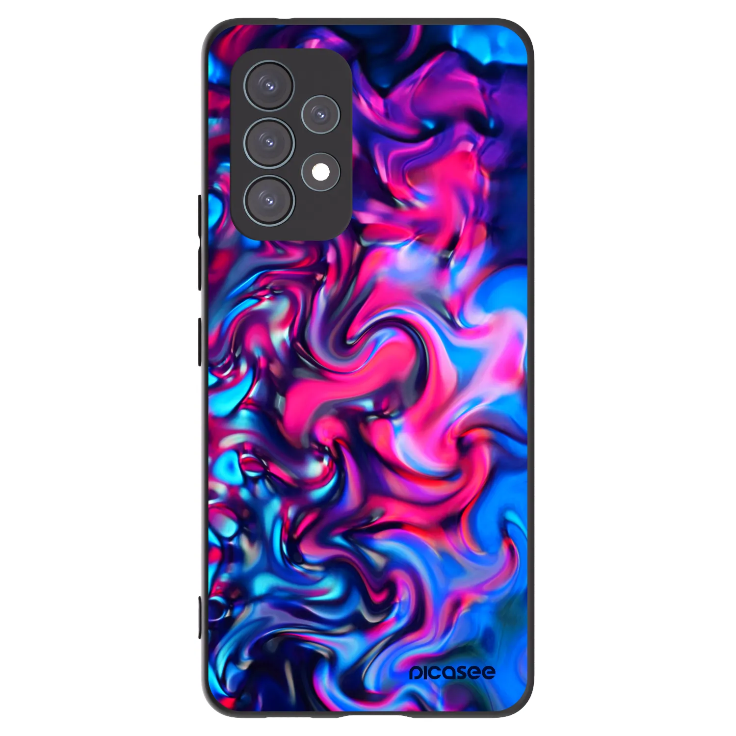 Picasee silikonski črni ovitek za Samsung Galaxy A53 5G A536 - Redlight