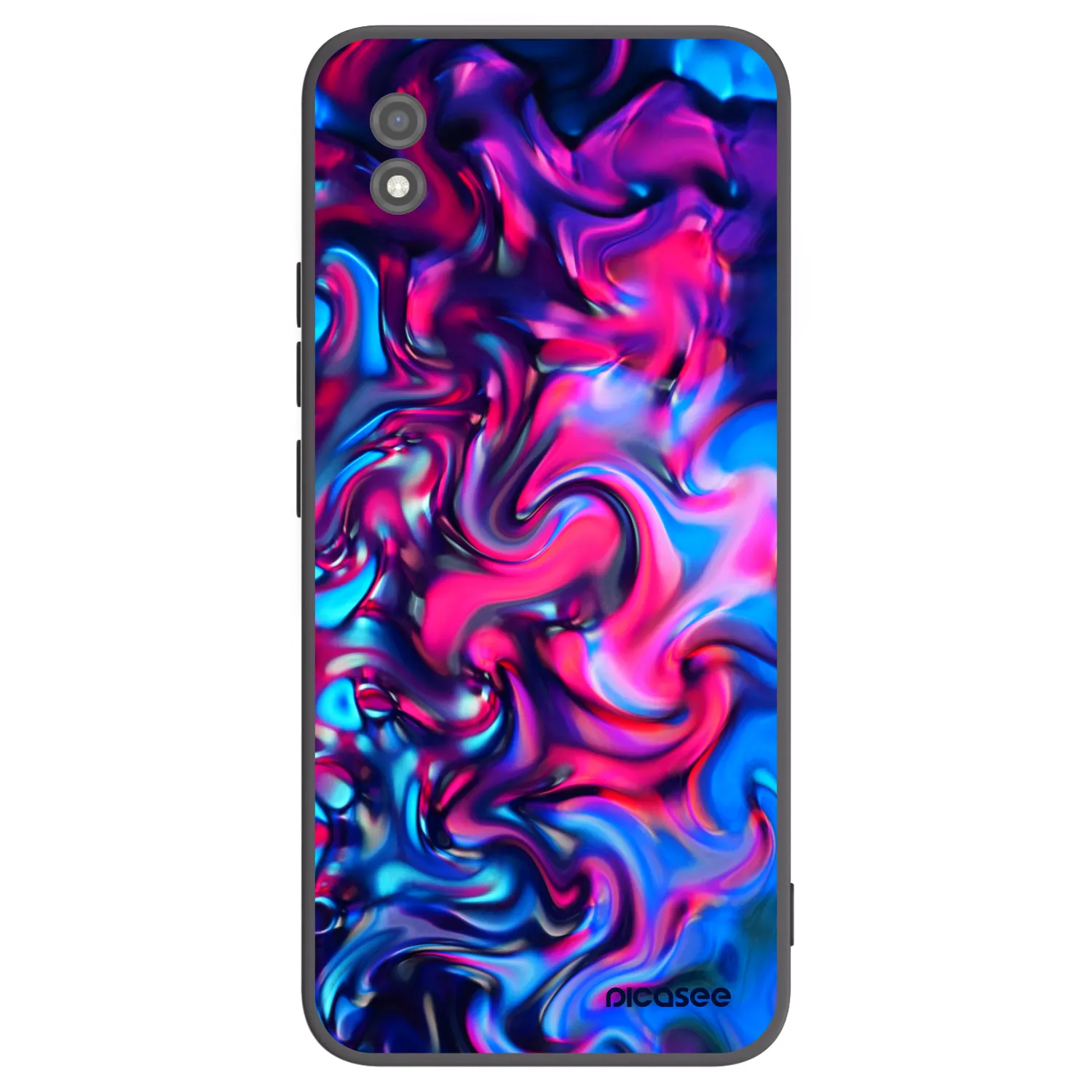 Picasee silikonski črni ovitek za Realme C11 (2021) - Redlight