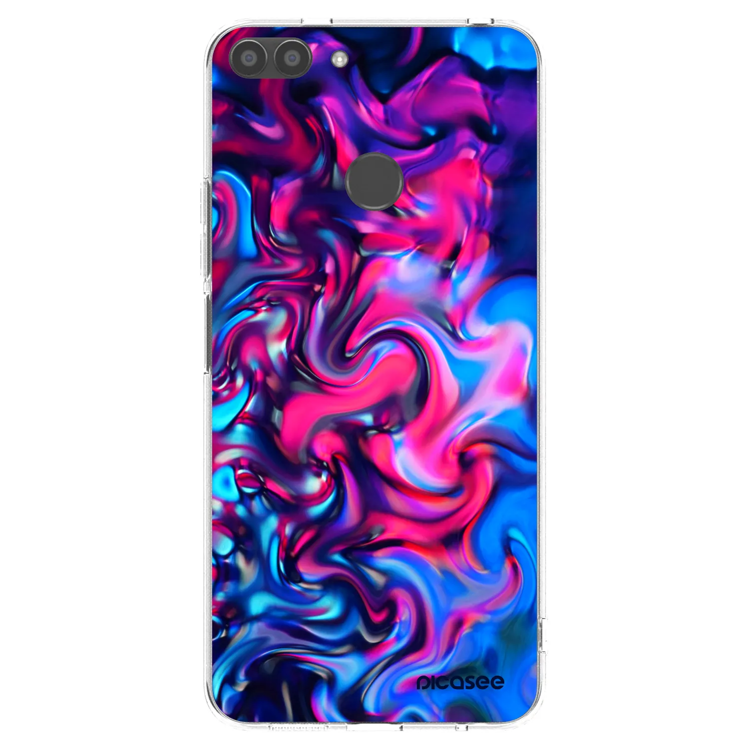 Picasee silikonski prozorni ovitek za Huawei P Smart - Redlight