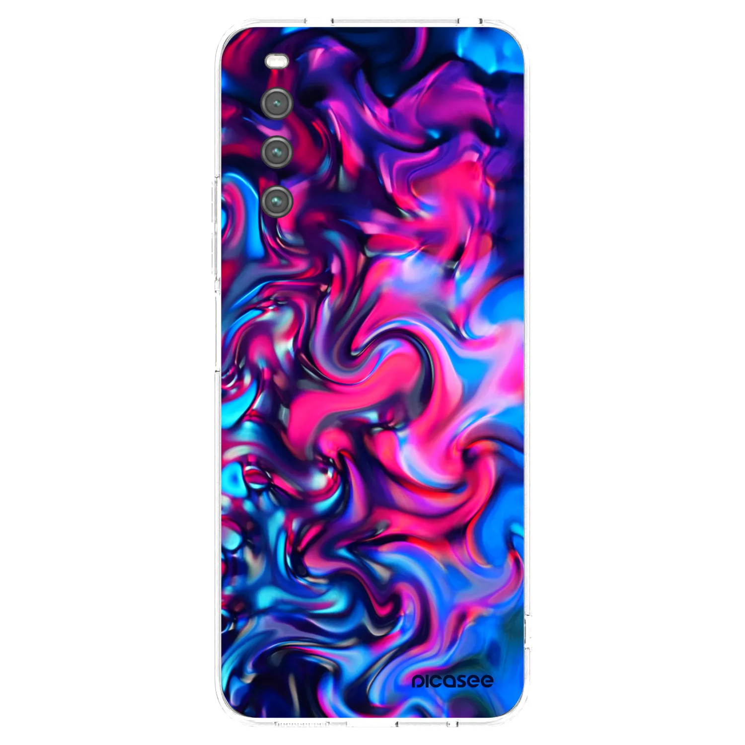 Picasee silikonski prozorni ovitek za Sony Xperia 10 IV 5G - Redlight