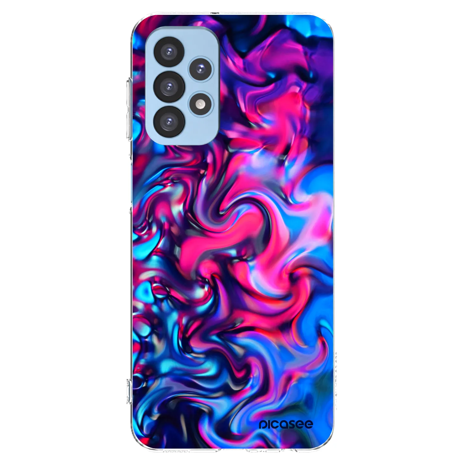 Picasee silikonski prozorni ovitek za Samsung Galaxy A23 A235F 4G - Redlight