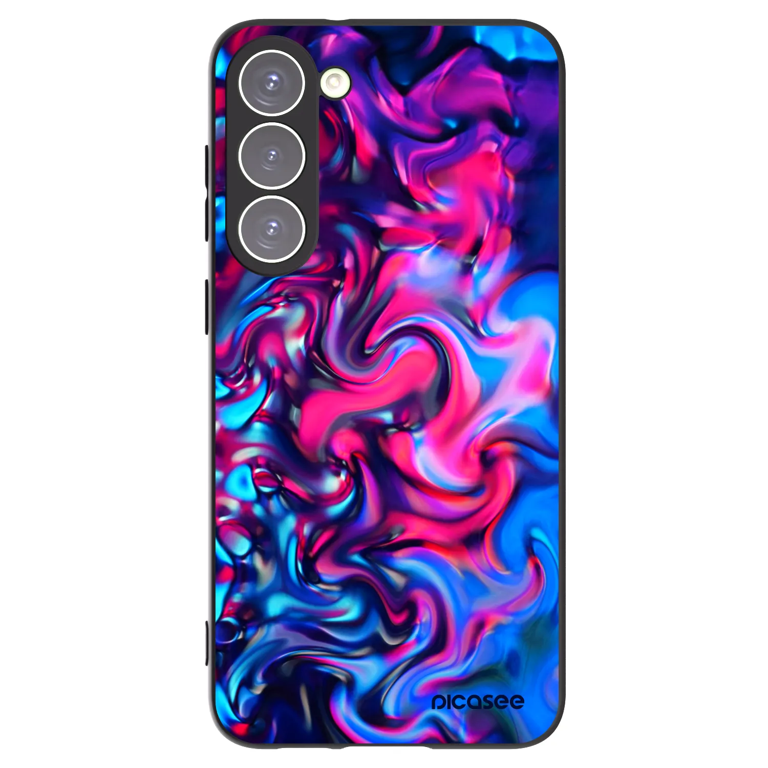 Picasee silikonski črni ovitek za Samsung Galaxy S23+ 5G - Redlight