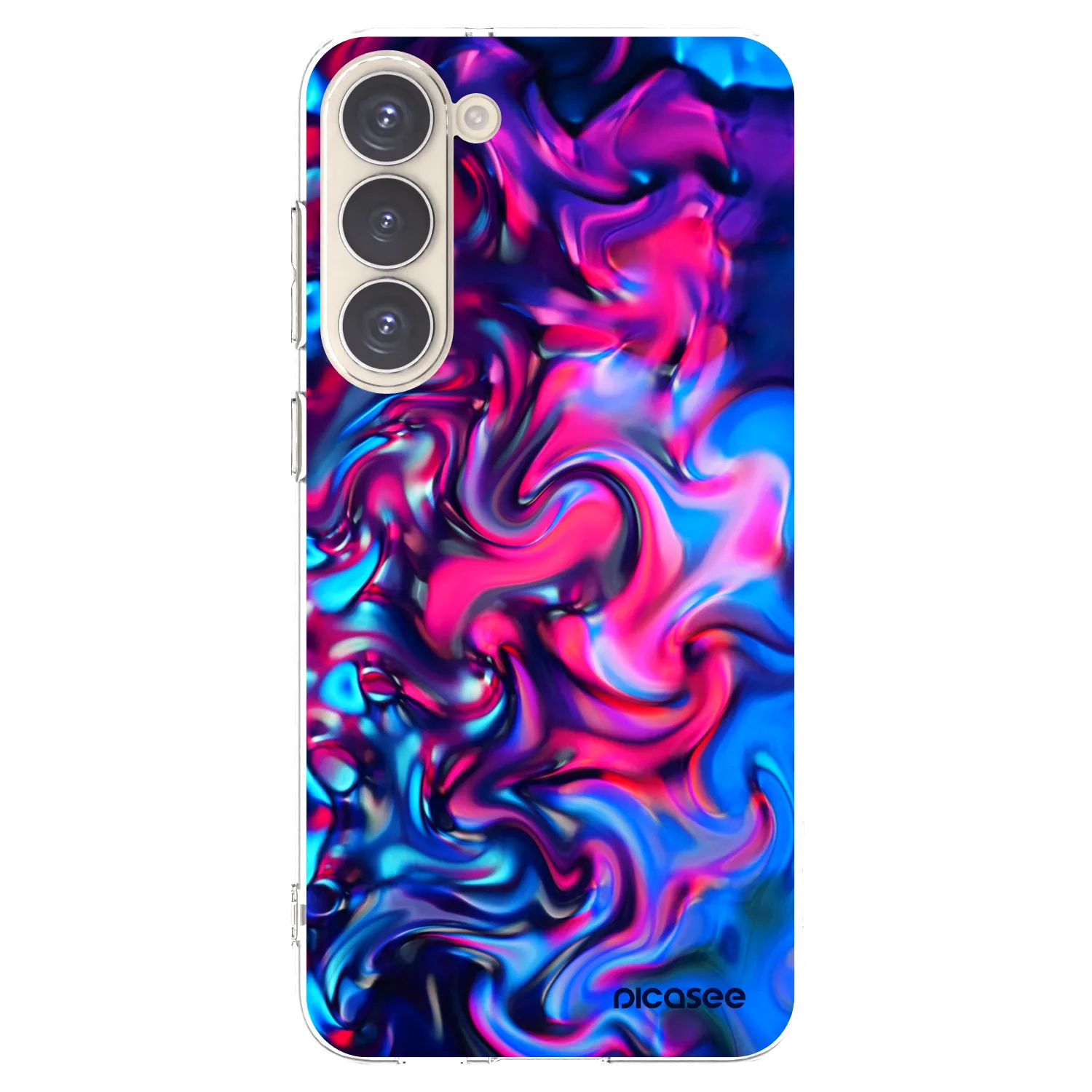 Picasee silikonski prozorni ovitek za Samsung Galaxy S23+ 5G - Redlight