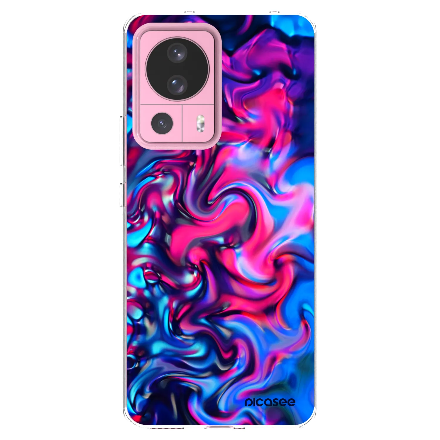 Picasee silikonski prozorni ovitek za Xiaomi 13 Lite - Redlight