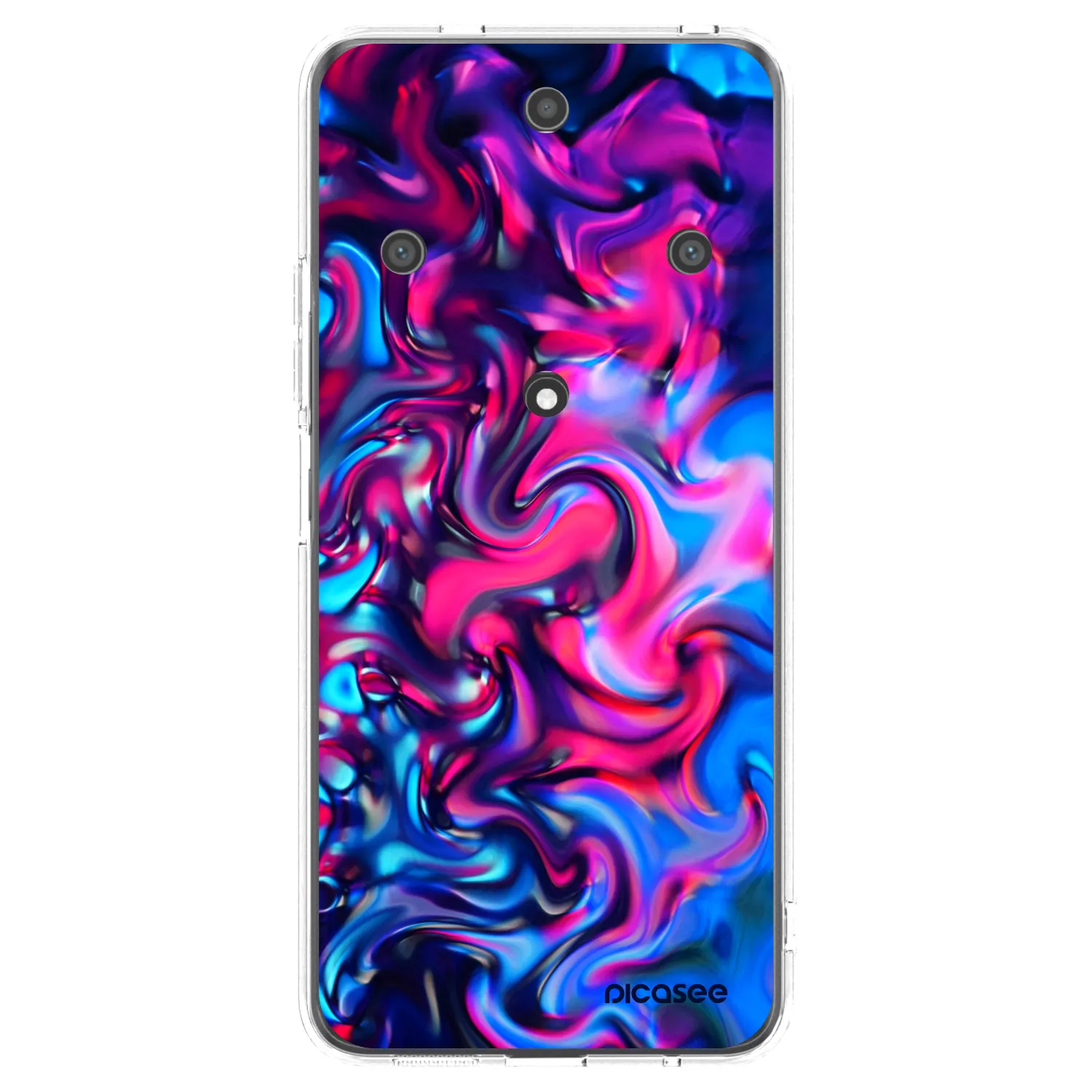 Picasee silikonski prozorni ovitek za Honor Magic5 Lite 5G - Redlight