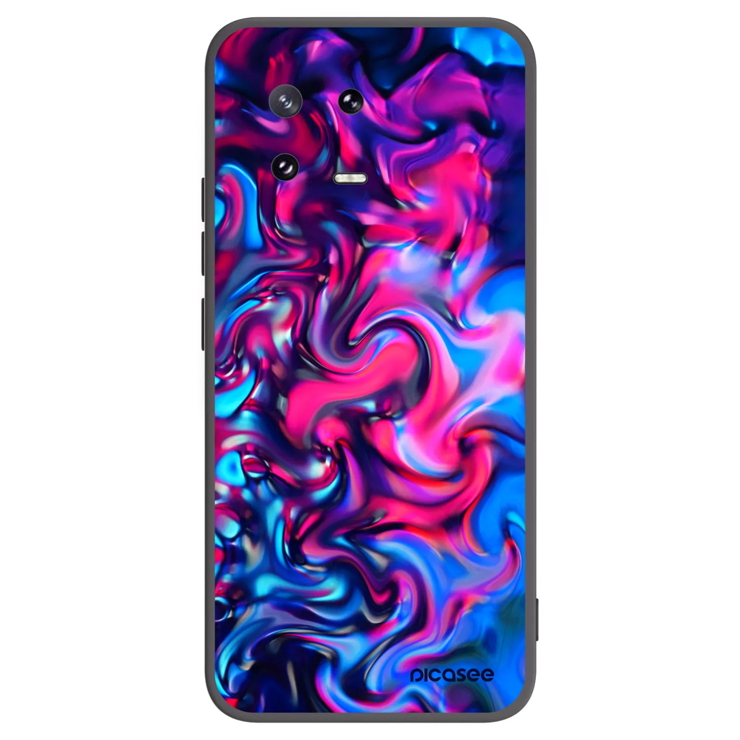 Picasee silikonski črni ovitek za Xiaomi 13 Pro - Redlight