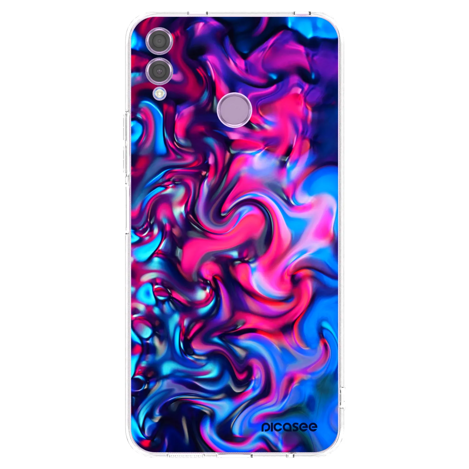 Picasee silikonski prozorni ovitek za Honor 8X - Redlight