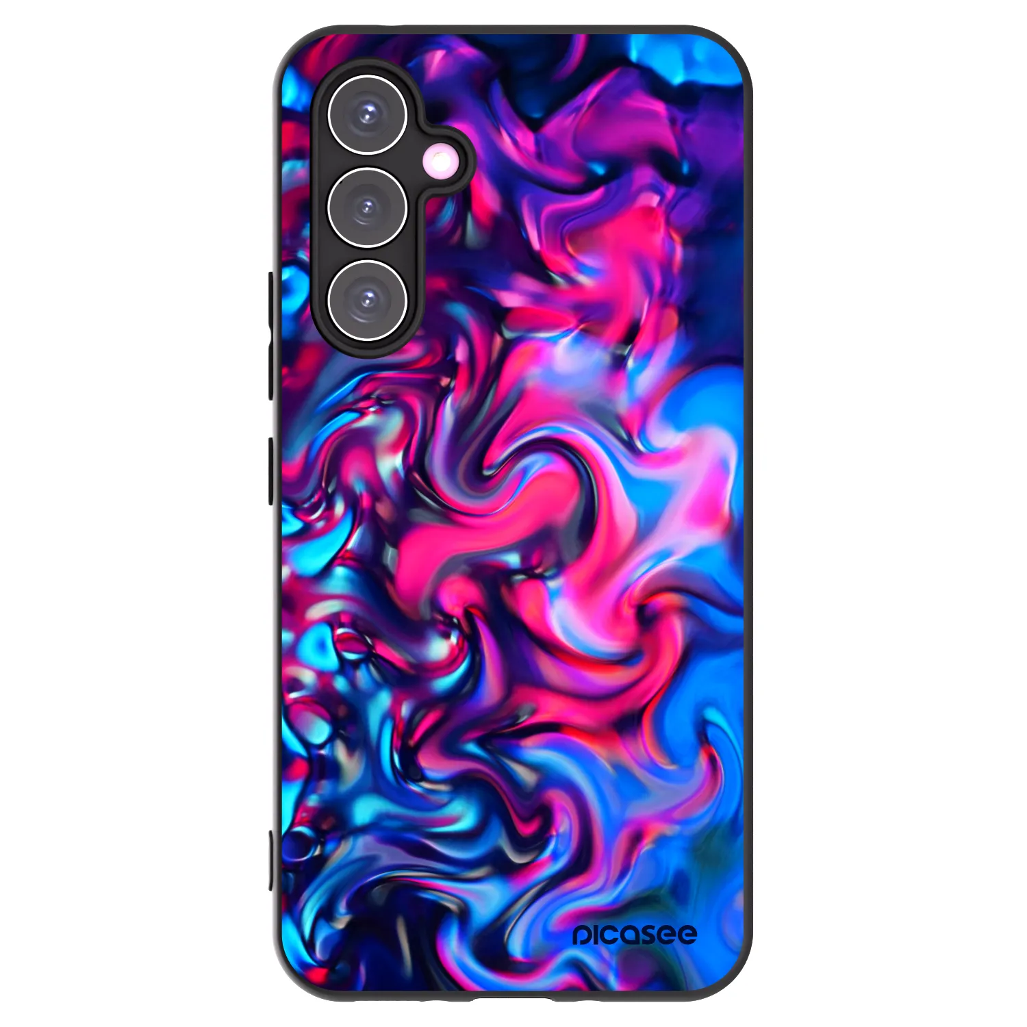 Picasee silikonski črni ovitek za Samsung Galaxy A54 5G A546B - Redlight