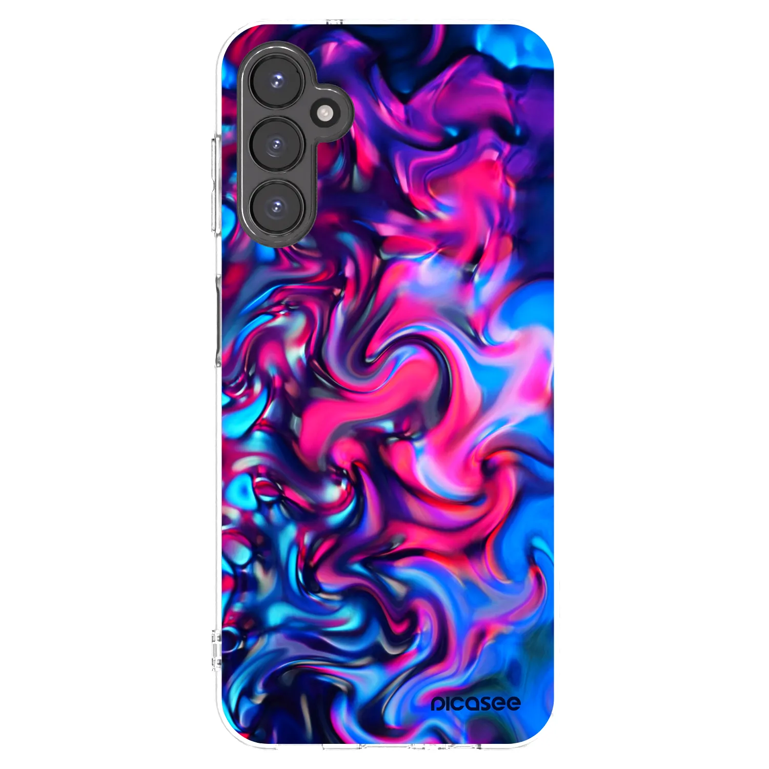 Picasee silikonski prozorni ovitek za Samsung Galaxy A14 5G A146P - Redlight