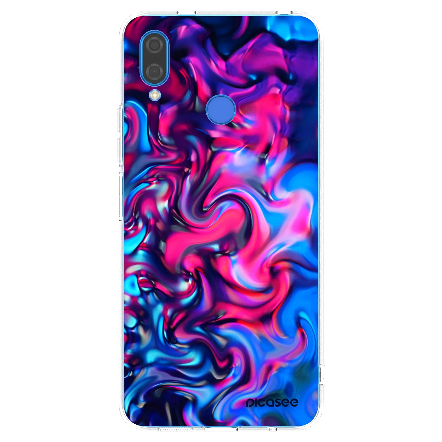 Picasee silikonski prozorni ovitek za Huawei Nova 3i - Redlight