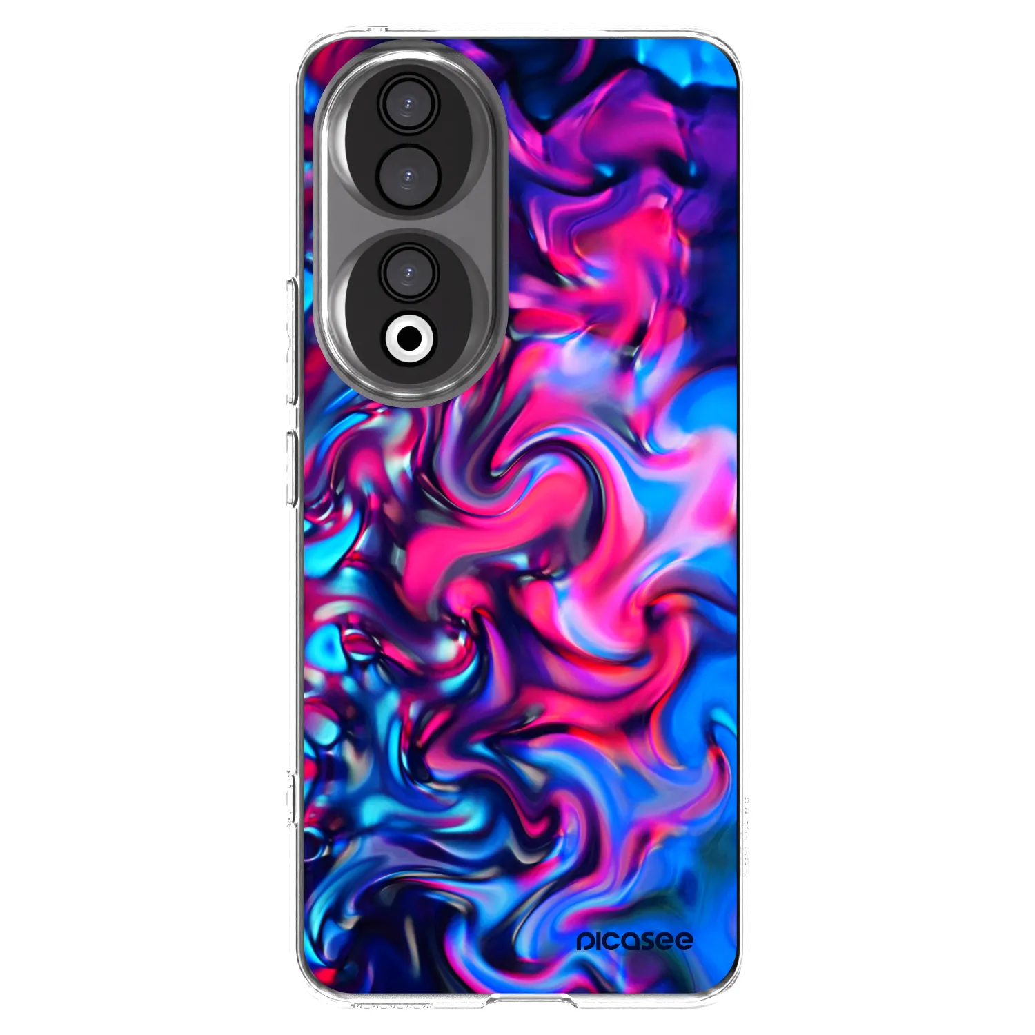Picasee silikonski prozorni ovitek za Honor 90 5G - Redlight
