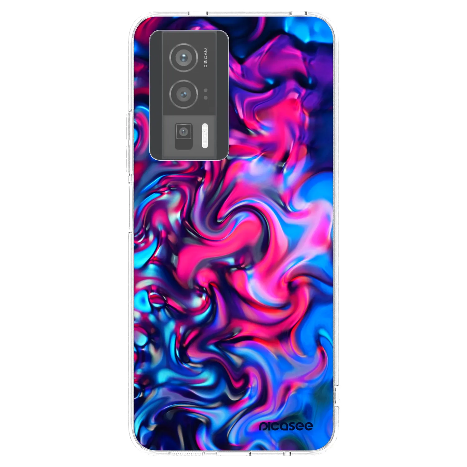 Picasee silikonski prozorni ovitek za Xiaomi Poco F5 Pro 5G - Redlight
