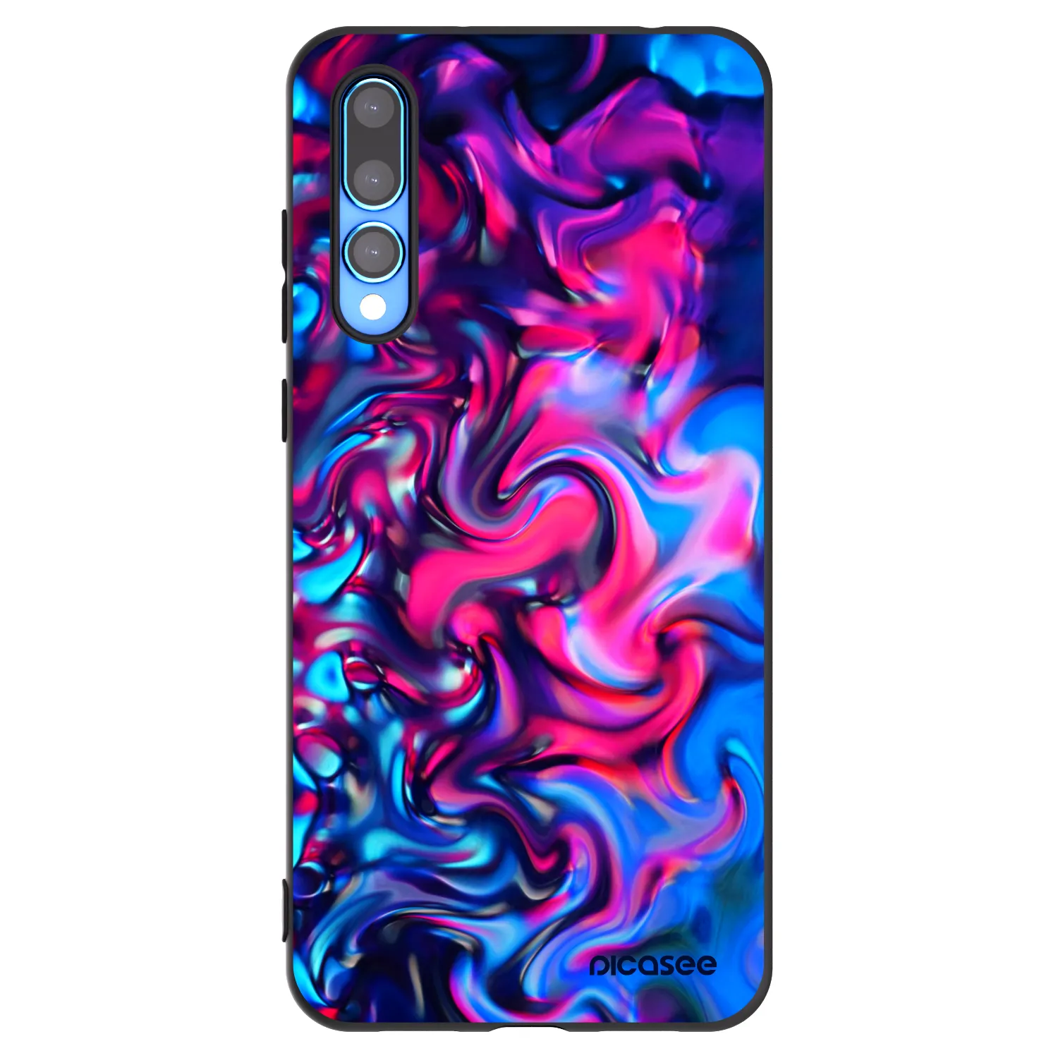 Picasee silikonski črni ovitek za Huawei P20 Pro - Redlight