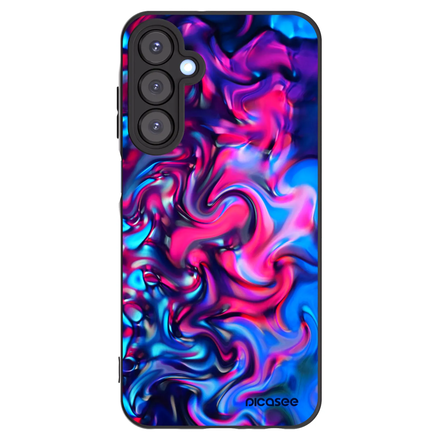 Picasee silikonski črni ovitek za Samsung Galaxy A25 A256B 5G - Redlight