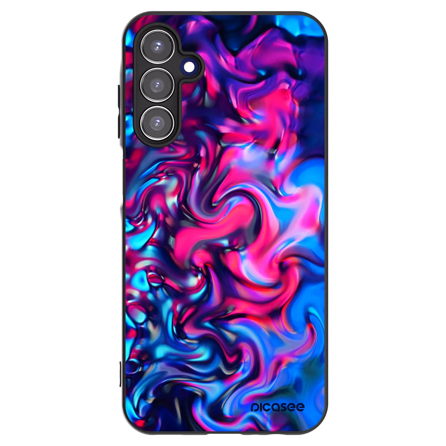 Picasee silikonski črni ovitek za Samsung Galaxy A15 A155F 4G - Redlight