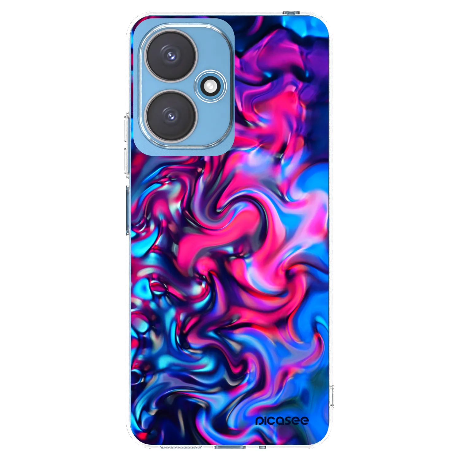 Picasee silikonski prozorni ovitek za Xiaomi Redmi 13C 5G - Redlight