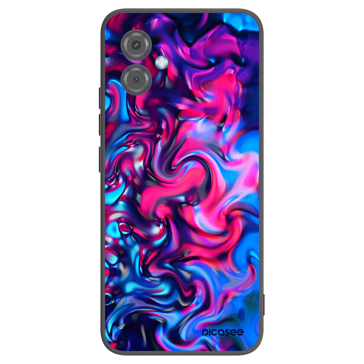 Picasee silikonski črni ovitek za Motorola Moto G14 - Redlight