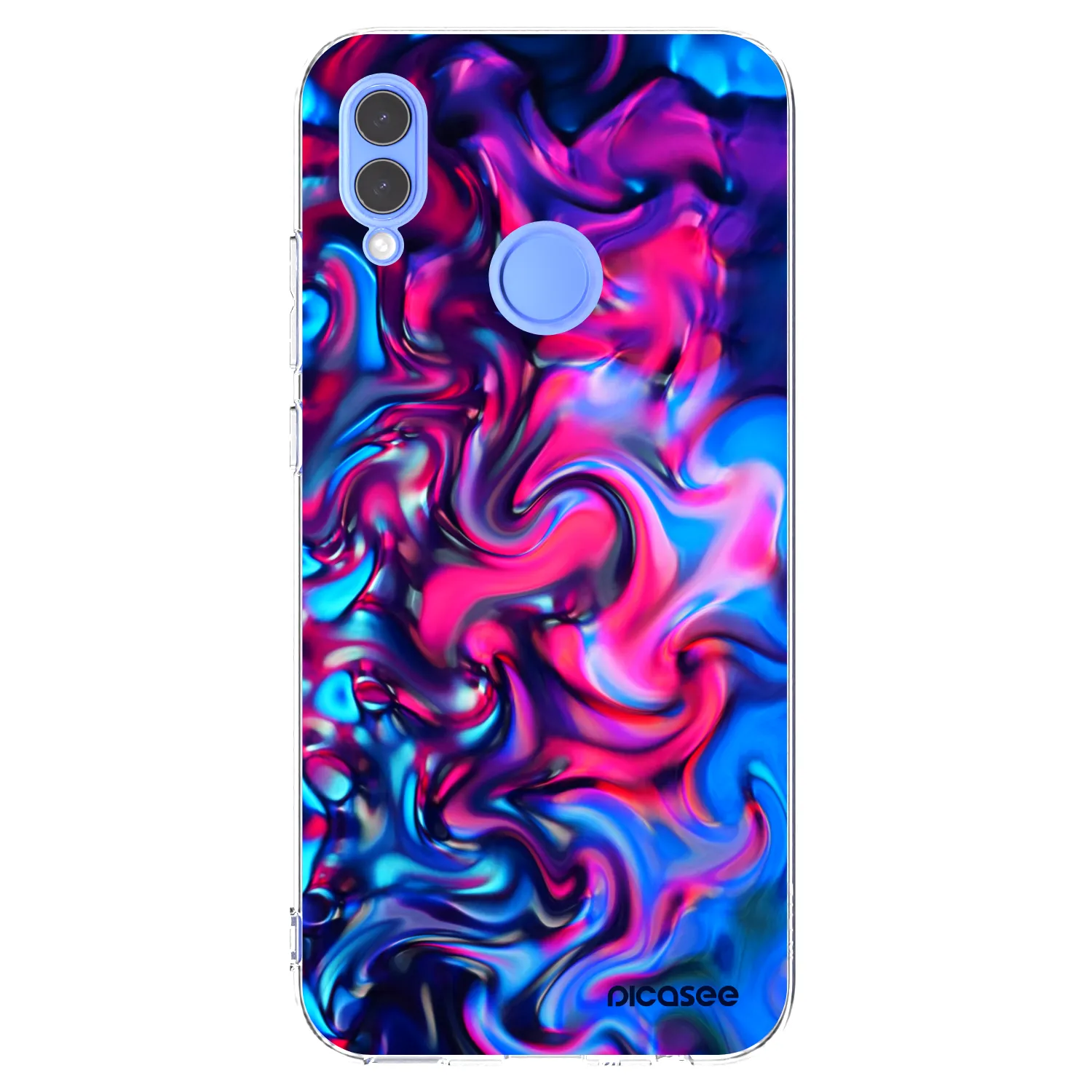 Picasee silikonski prozorni ovitek za Huawei P Smart 2019 - Redlight