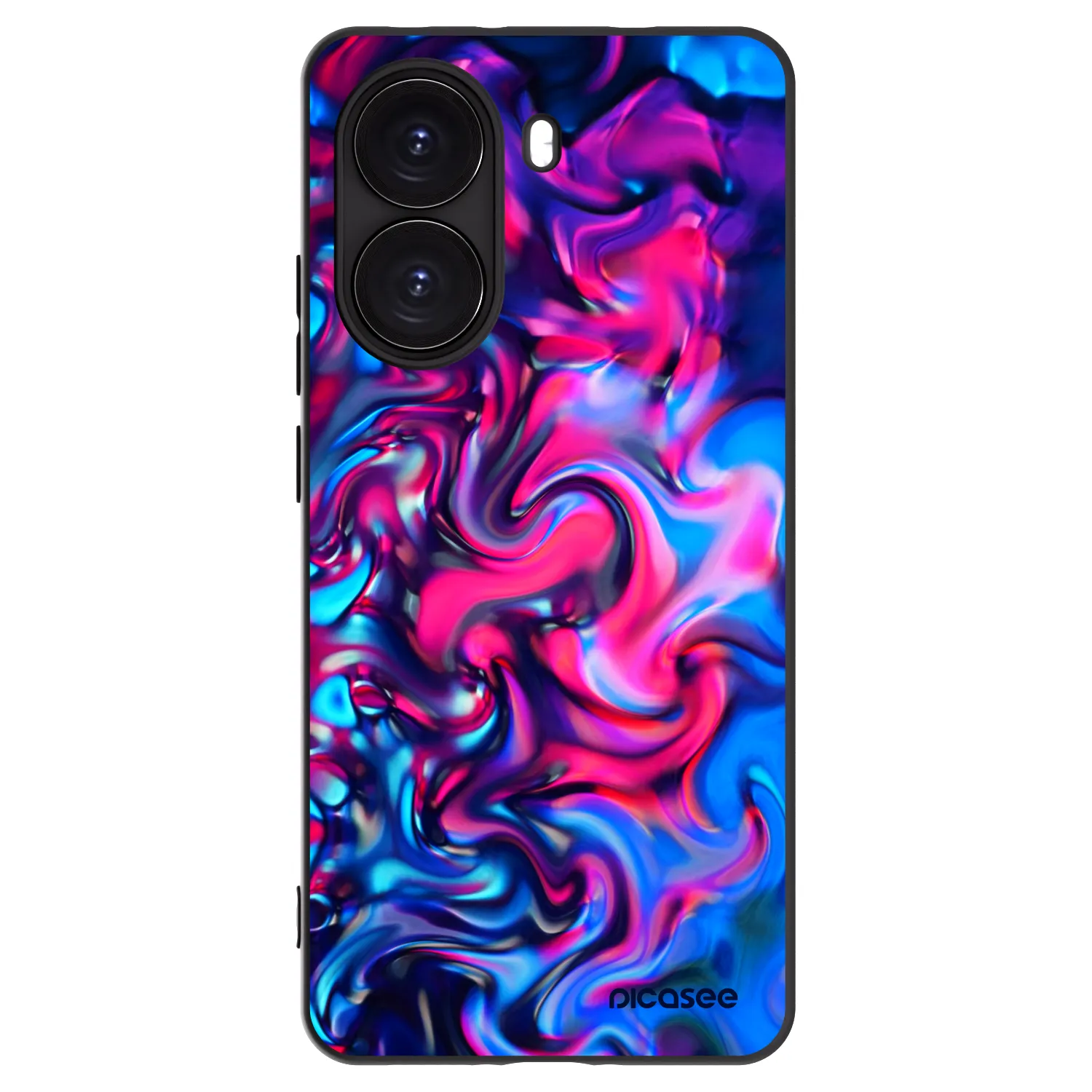 Picasee silikonski črni ovitek za Xiaomi Poco X7 Pro 5G - Redlight