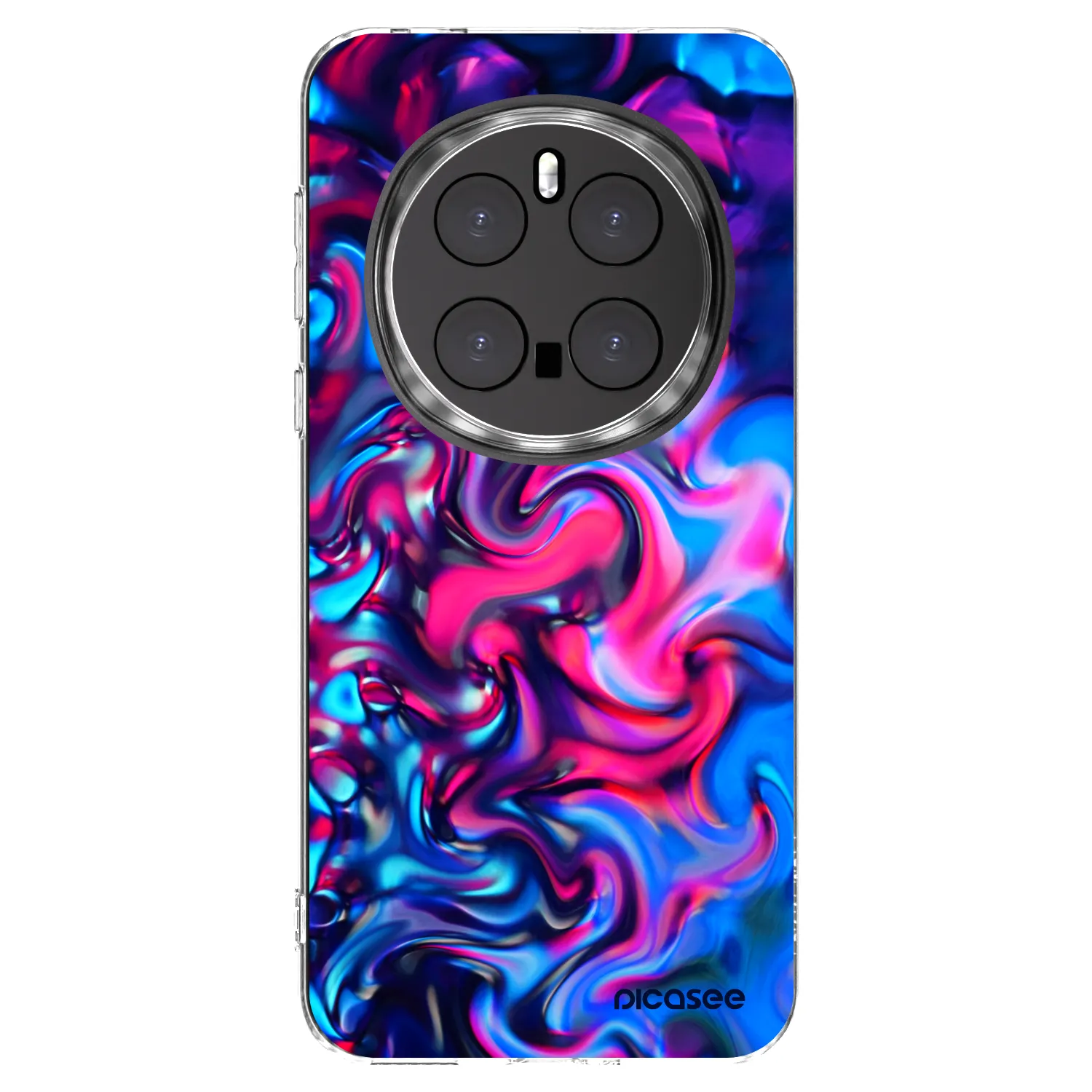 Picasee silikonski prozorni ovitek za Honor Magic7 Pro 5G - Redlight